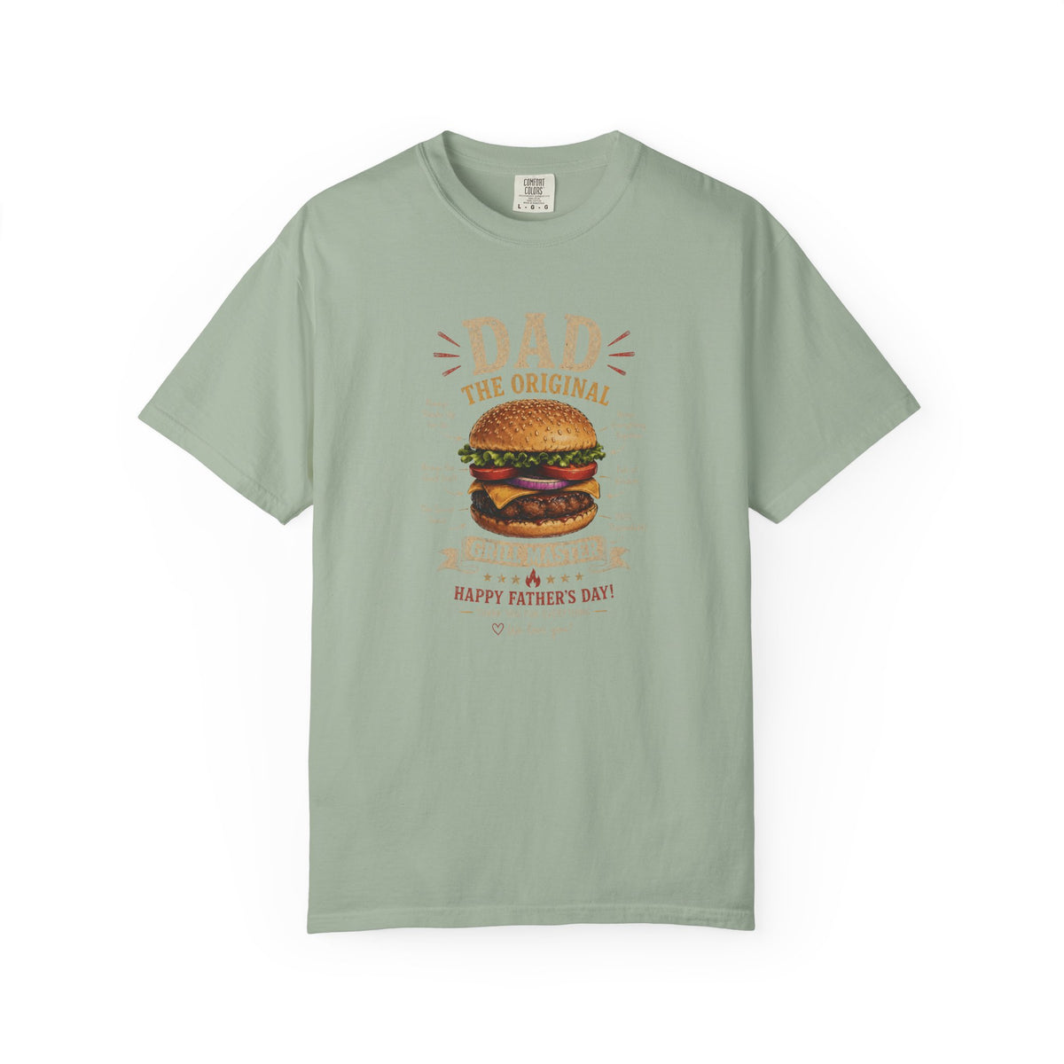 Dad The Original Grill Master T-Shirt — Happy Father’s Day Burger Tee, burger lover gift, Father's Day Grill Master Shirt, Dad Burger BBQ T-Shirt, Funny Father Gift, BBQ Lover Tee, Dad The Original...