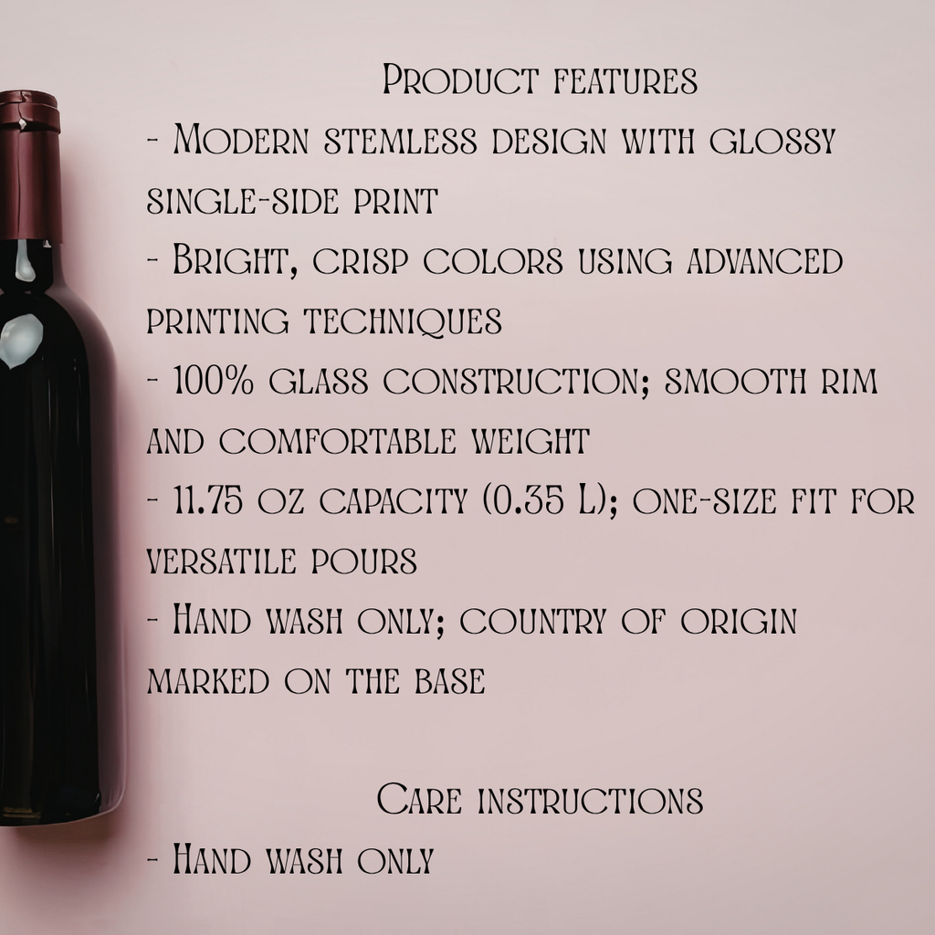 Wine Glass with Meaning,  11.75 oz Wine Tumbler, Minimalist Wine, Locked, Costly, Surviving, Hopeful, Design, Gift for her
